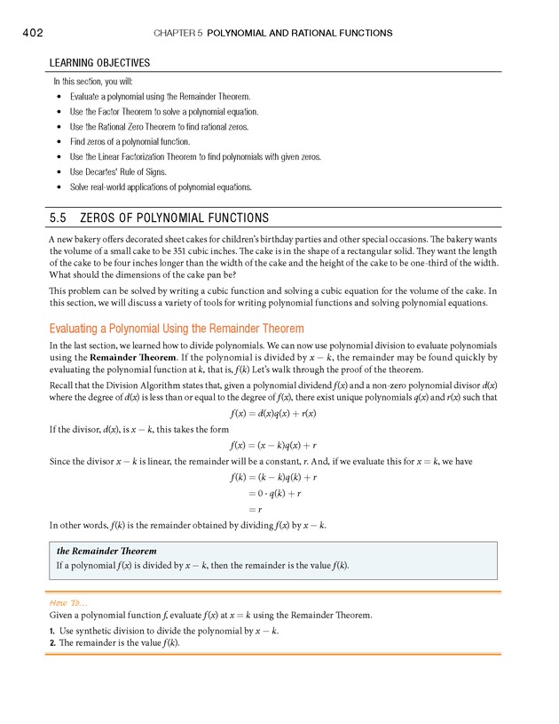 Algebra and Trigonometry - Front Matter 420